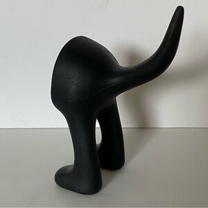 IKEA Bastis Tail Hook Black for the Dog Cat Pet Leash Hanger Rubber EUC 4.5”